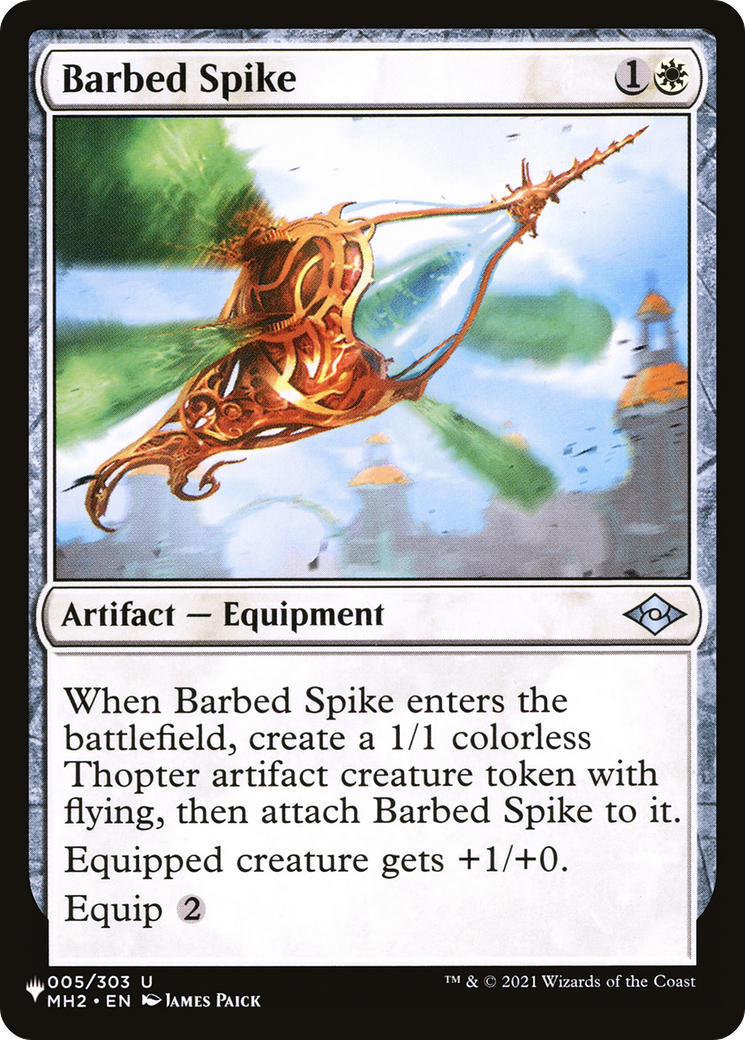 Barbed Spike (LIST-MH2-5)
