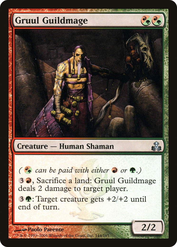 Gruul Guildmage (GPT-144)
