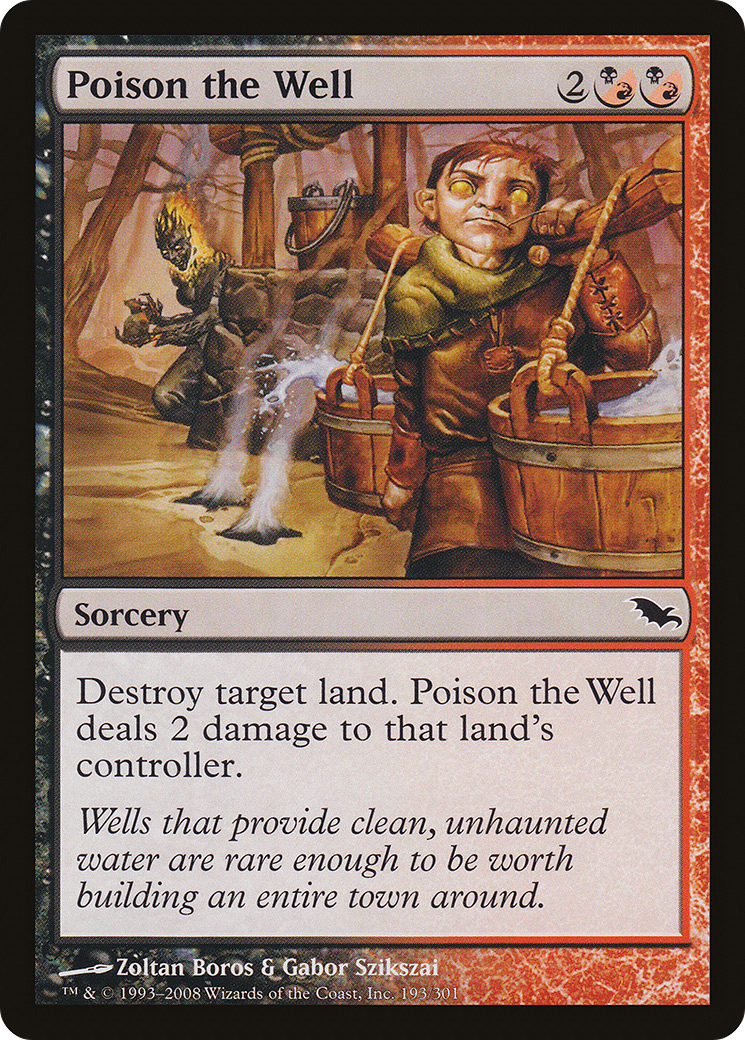 Poison the Well (SHM-193) (Foil)