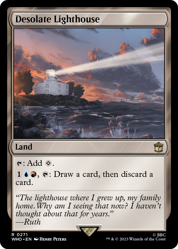 Desolate Lighthouse (WHO-271) (Foil)