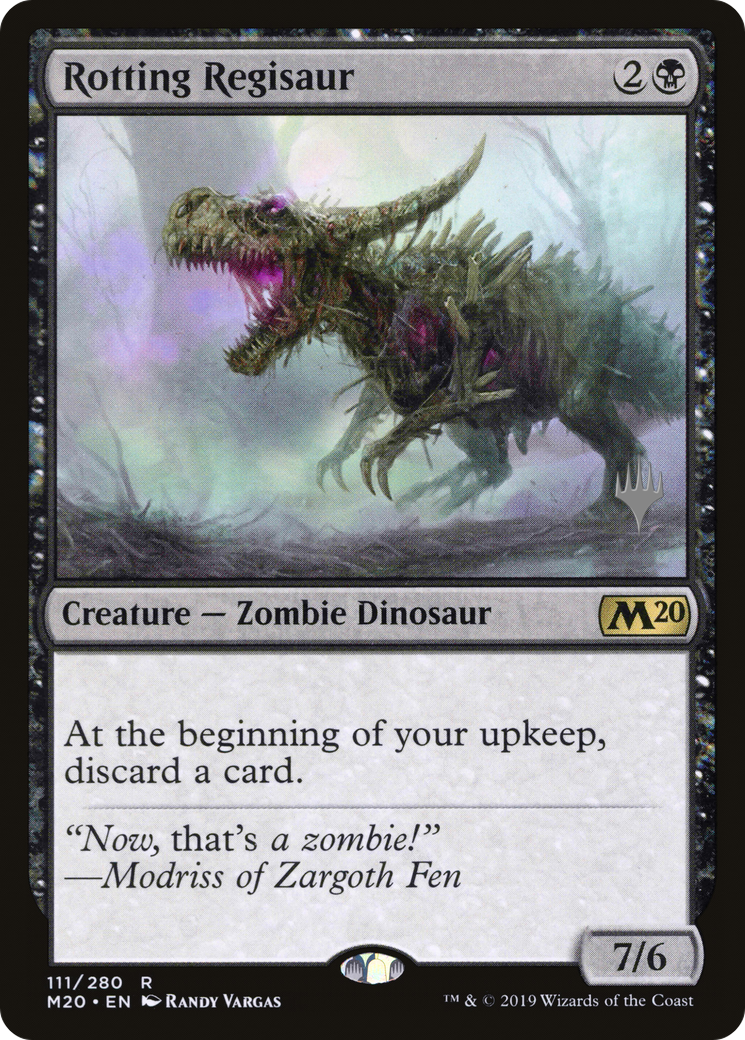 Rotting Regisaur (PPM20-111P) (Foil)