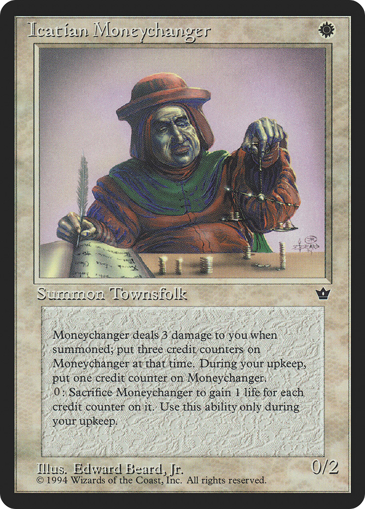 Icatian Moneychanger (FEM-10B)