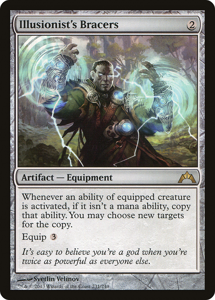 Illusionist's Bracers (GTC-231) (Foil)