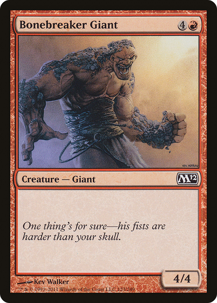 Bonebreaker Giant (M12-123) (Foil)