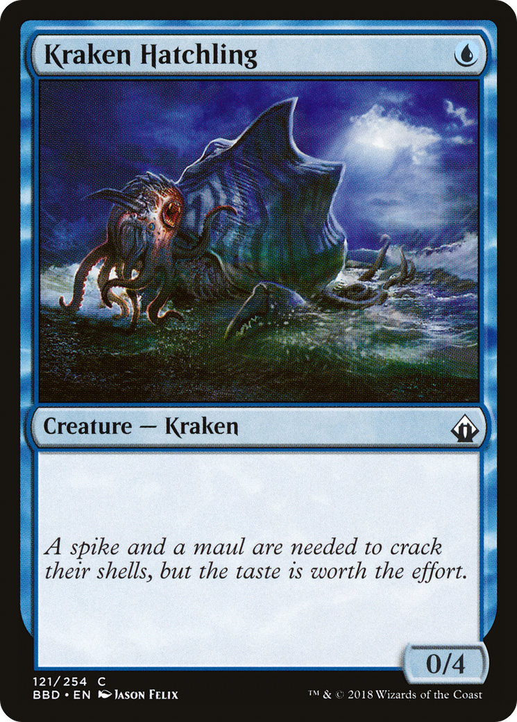 Kraken Hatchling (BBD-121) (Foil)