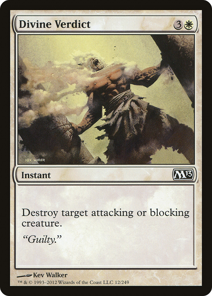 Divine Verdict (M13-012) (Foil)