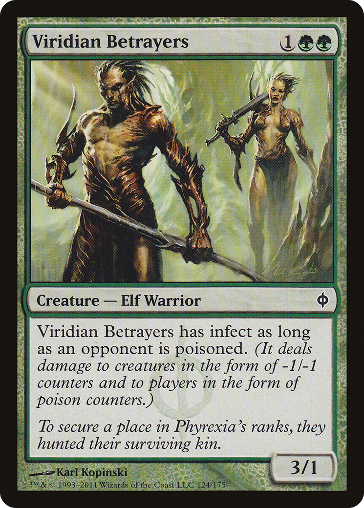 Viridian Betrayers (NPH-124) (Foil)