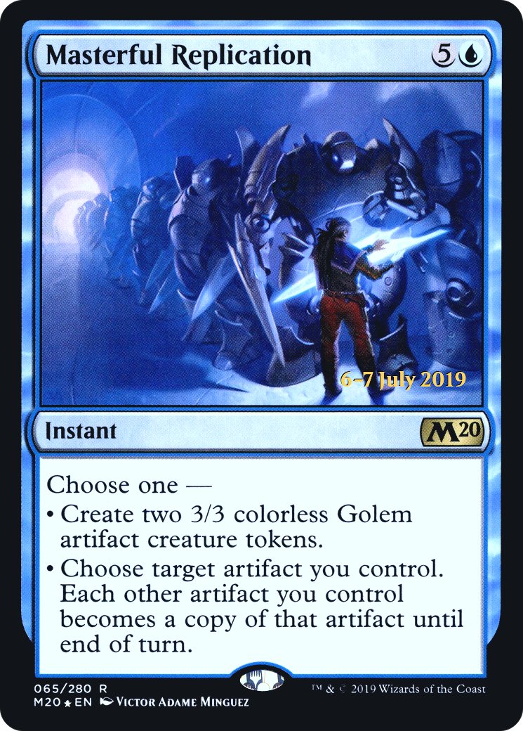Masterful Replication (PRE-65S) (Foil)