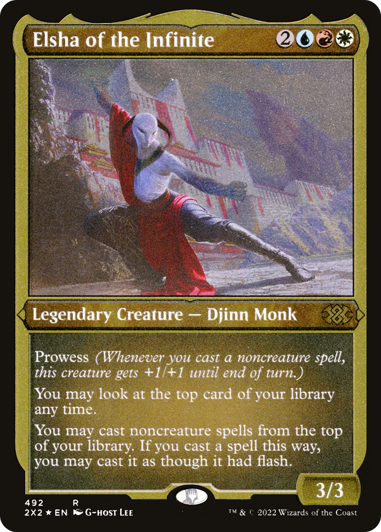 Elsha of the Infinite (2X2-492) (Etched Foil)
