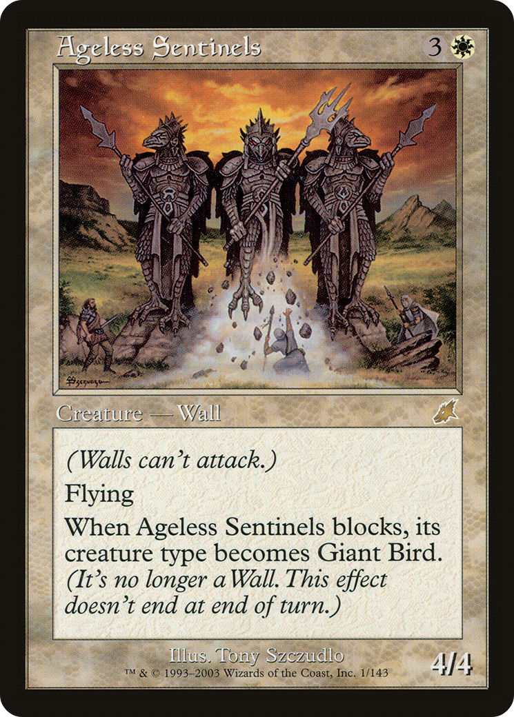 Ageless Sentinels (SCG-001) (Foil)