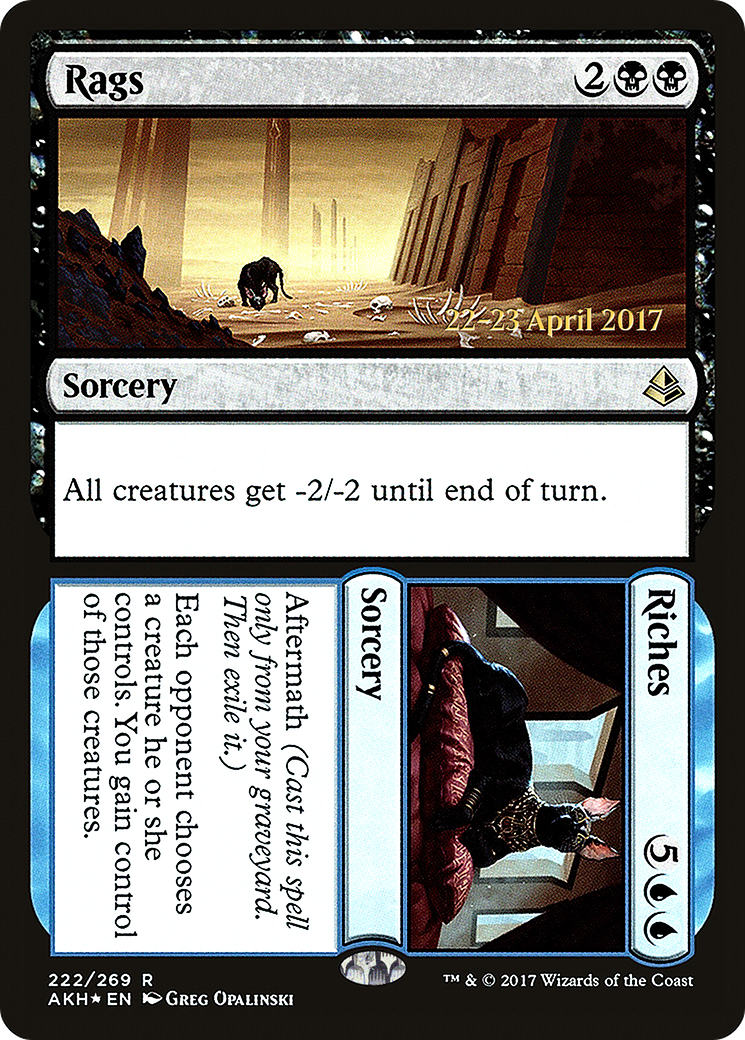 Rags // Riches (PRE-222S) (Foil)