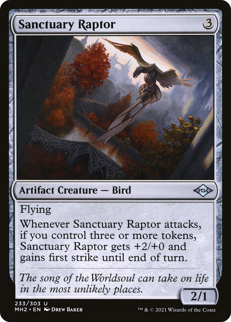 Sanctuary Raptor (MH2-233) (Foil)