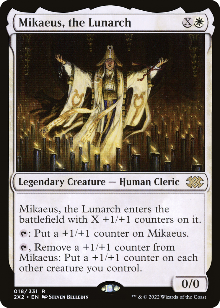 Mikaeus, the Lunarch (2X2-018) (Foil)