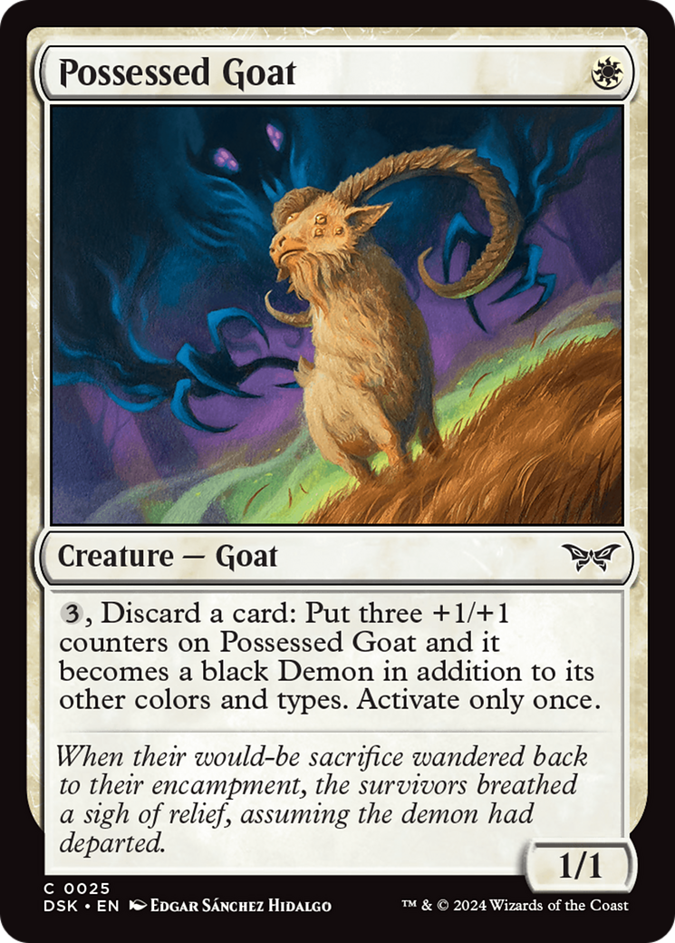 Possessed Goat (DSK-025) (Foil)