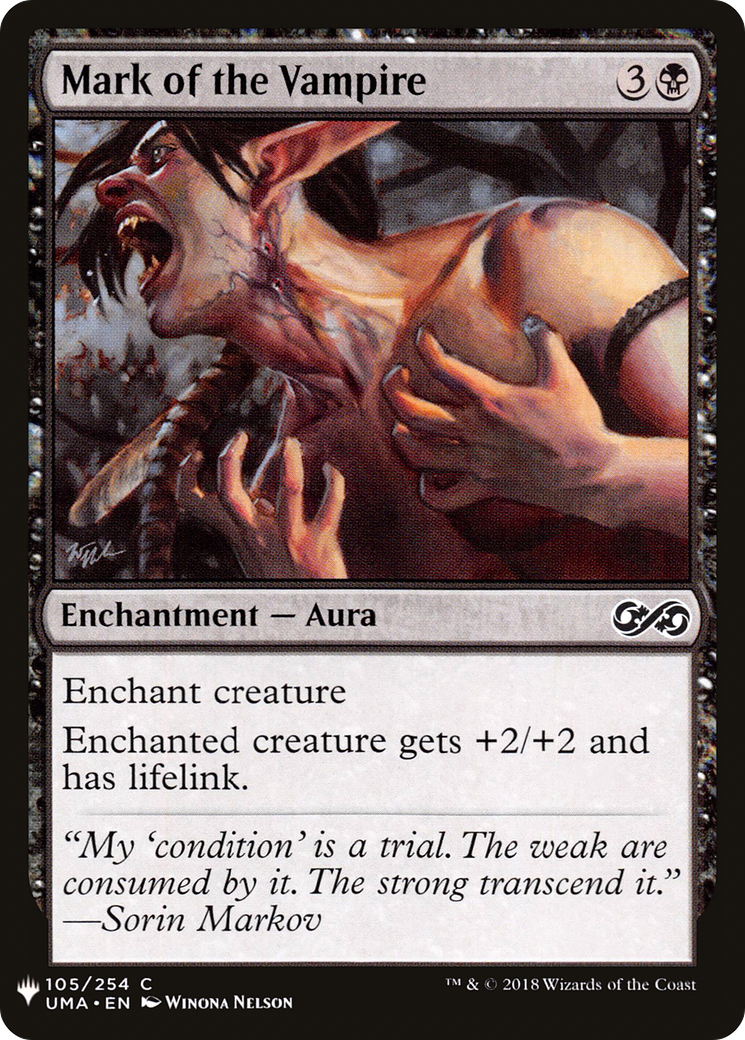 Mark of the Vampire (LIST-UMA-105)