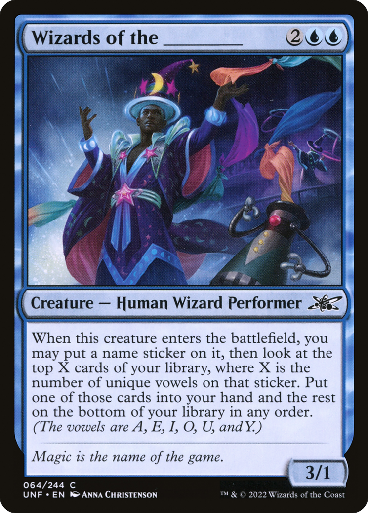 Wizards of the _____ (UNF-064)