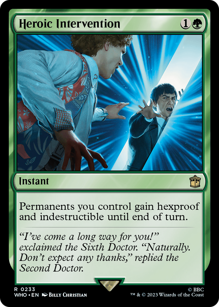 Heroic Intervention (WHO-233)