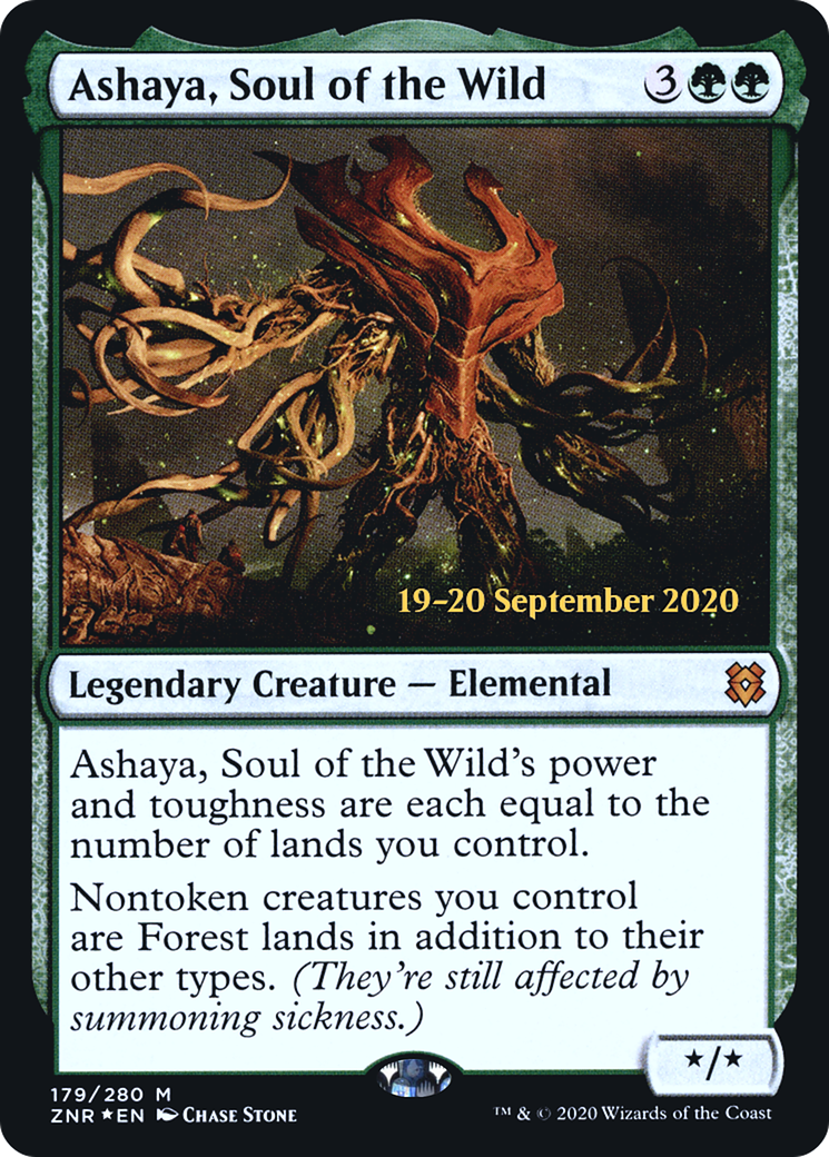 Ashaya, Soul of the Wild (PRE-179S) (Foil)