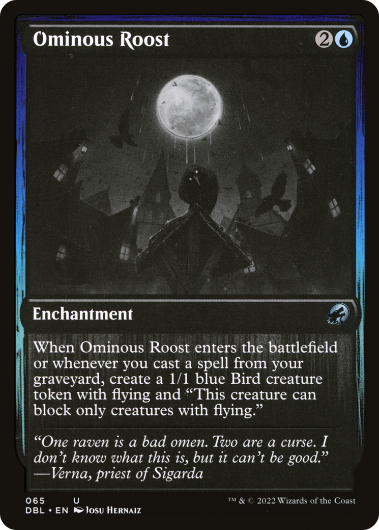 Ominous Roost (DBL-065) (Foil)