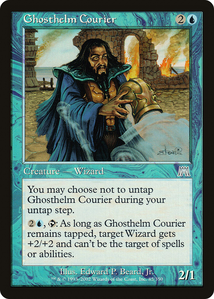 Ghosthelm Courier (ONS-085) (Foil)