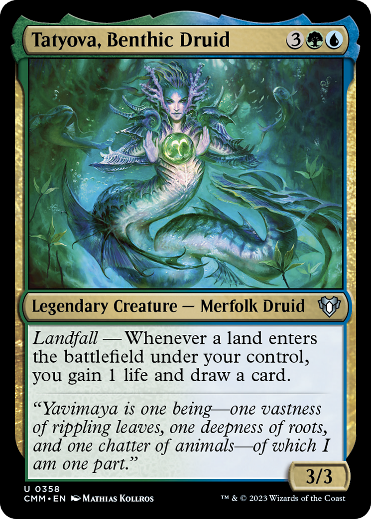 Tatyova, Benthic Druid (CMM-358)