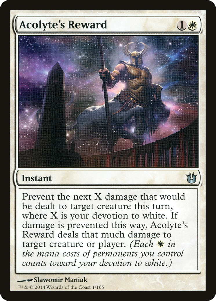 Acolyte's Reward (BNG-001) (Foil)