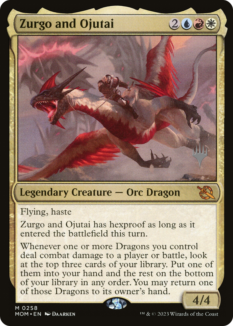 Zurgo and Ojutai (PPMOM-258P) (Foil)