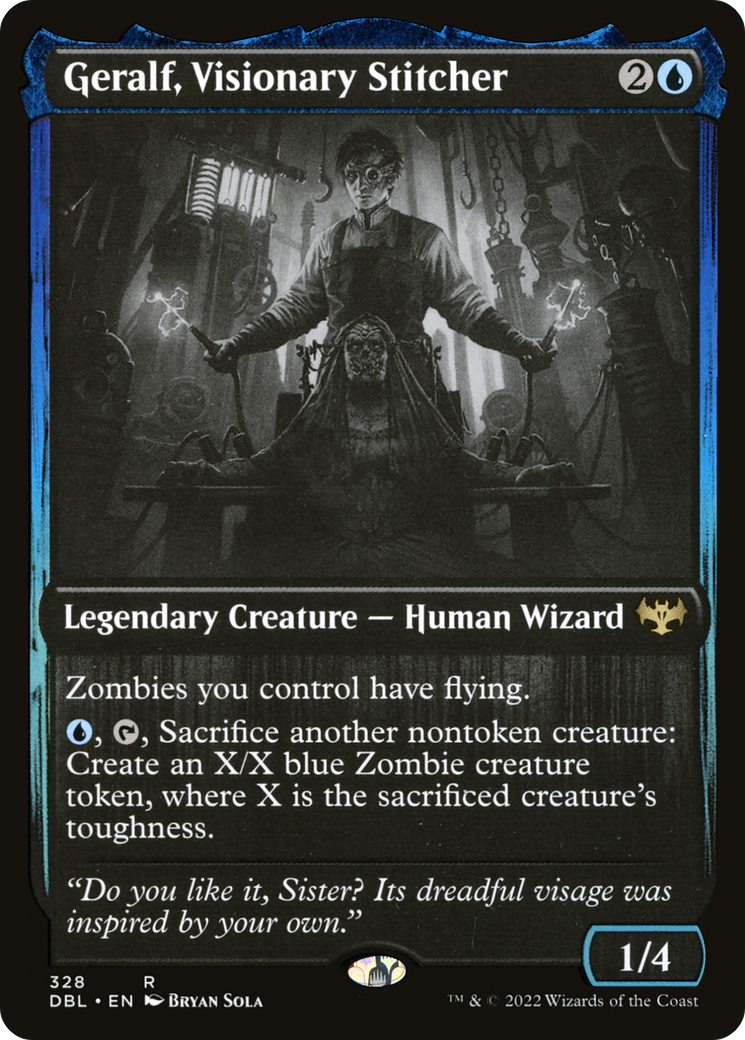 Geralf, Visionary Stitcher (DBL-328) (Foil)