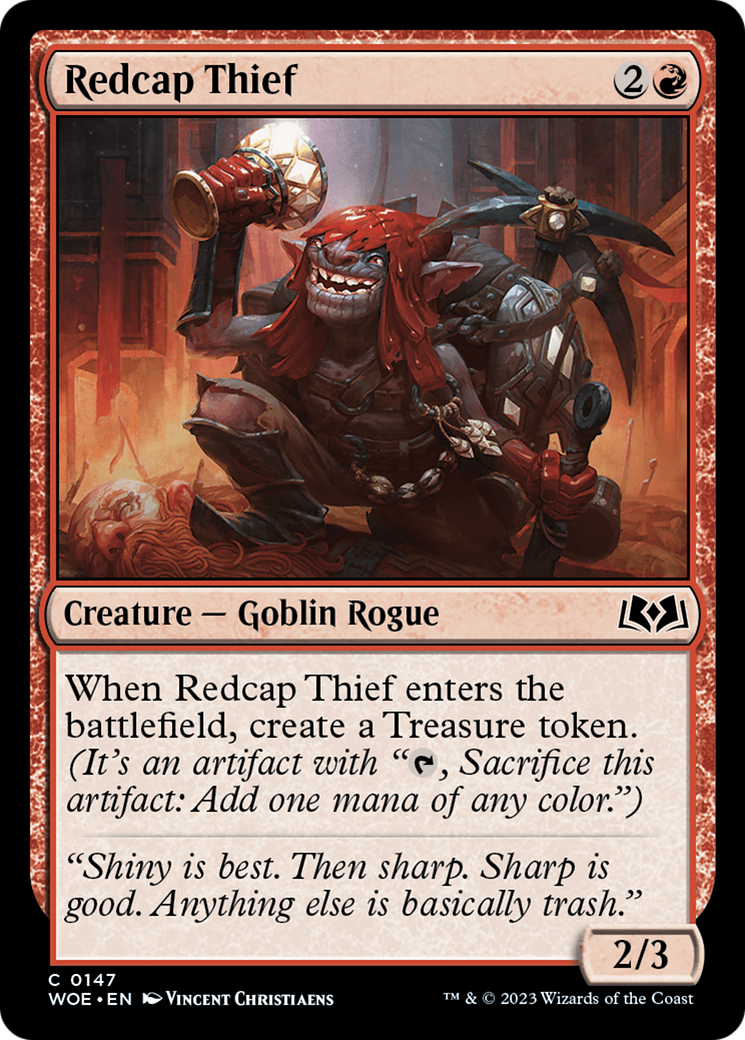 Redcap Thief (WOE-147) (Foil)