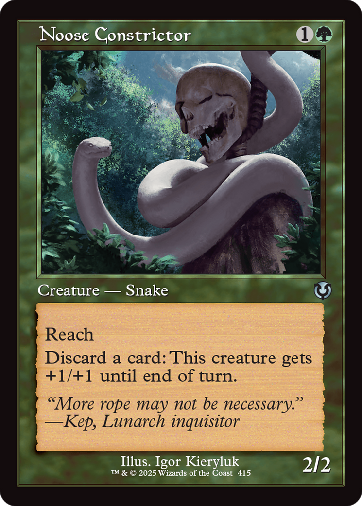 Noose Constrictor (INR-415)