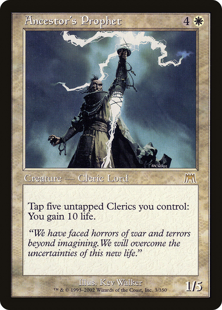 Ancestor's Prophet (ONS-003) (Foil)
