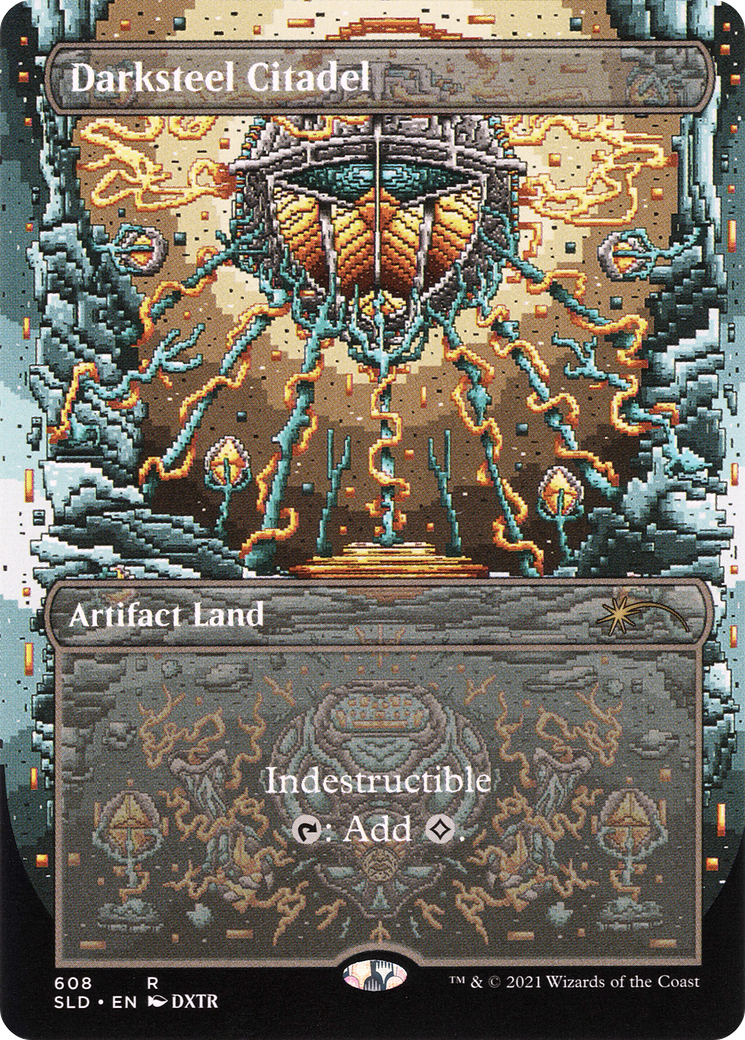 Darksteel Citadel (SLD-608) (Borderless)