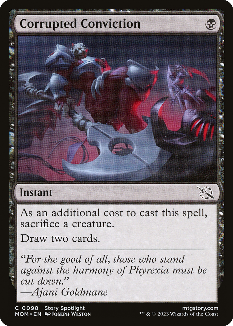 Corrupted Conviction (MOM-098) (Foil)