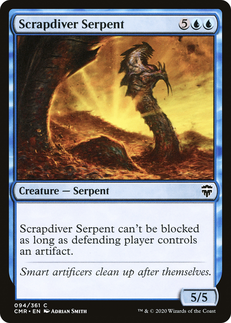 Scrapdiver Serpent (CMR-094) (Foil)