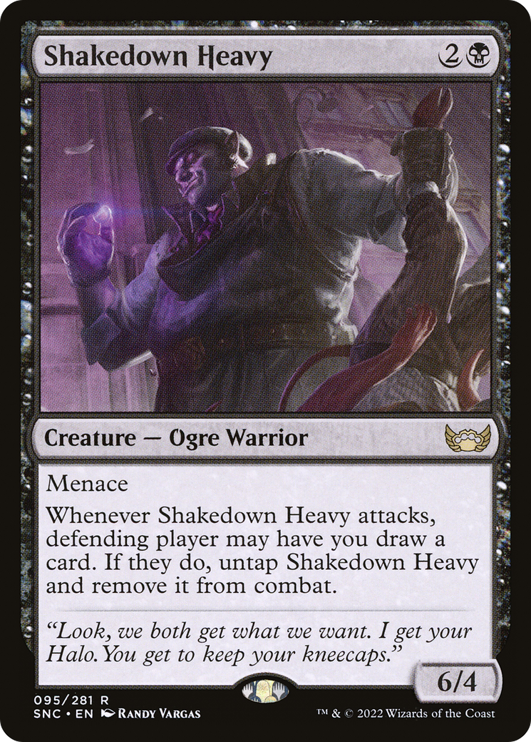 Shakedown Heavy (SNC-095) (Foil)