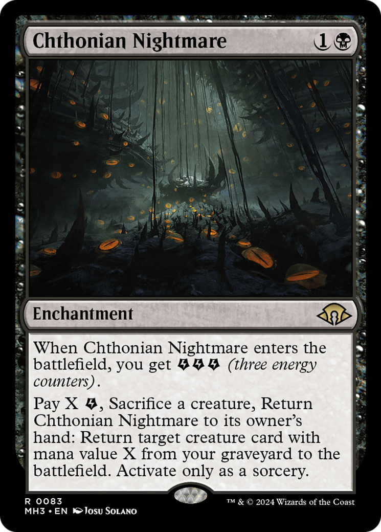 Chthonian Nightmare (MH3-083) (Foil)
