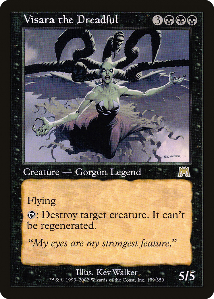 Visara the Dreadful (ONS-179) (Foil)