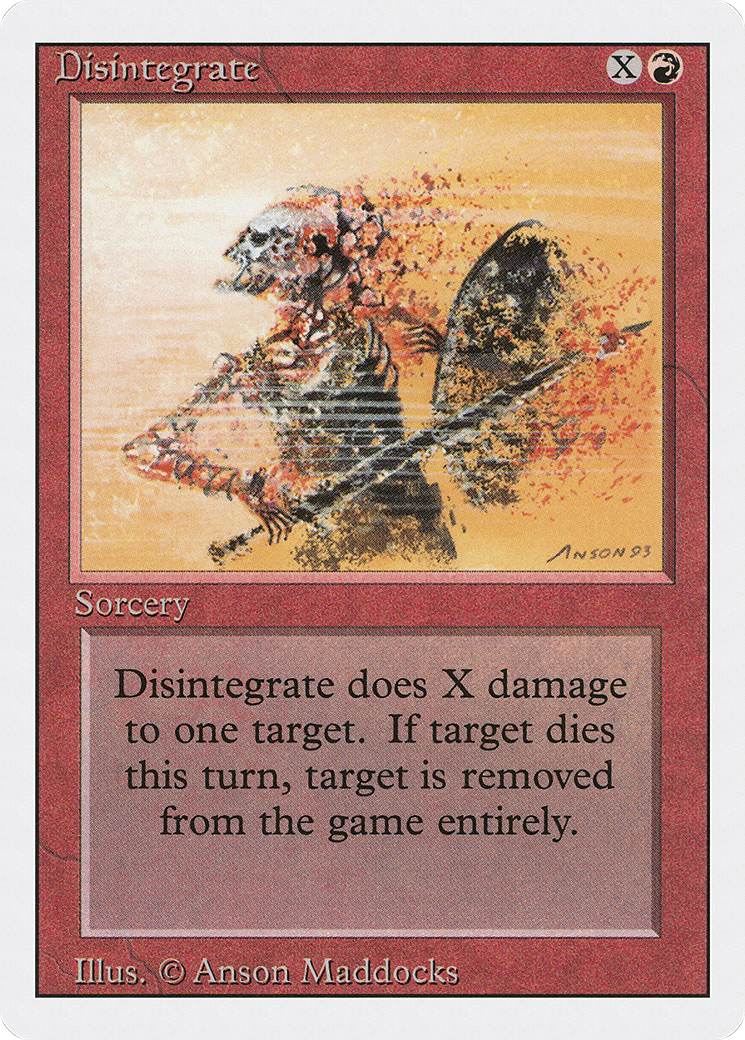Disintegrate (3ED-142)