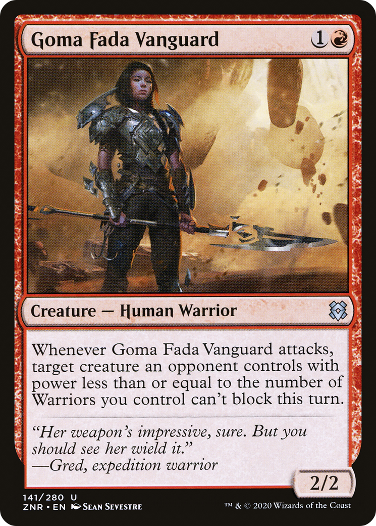 Goma Fada Vanguard (ZNR-141) (Foil)