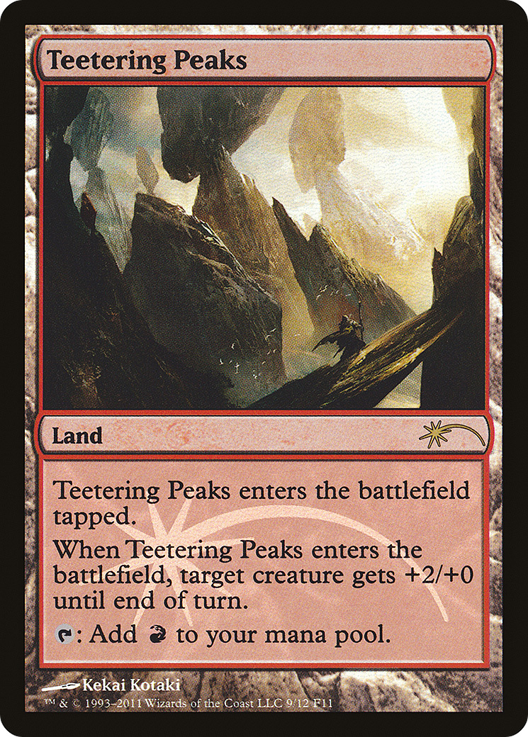 Teetering Peaks (FNM-009) (Foil)