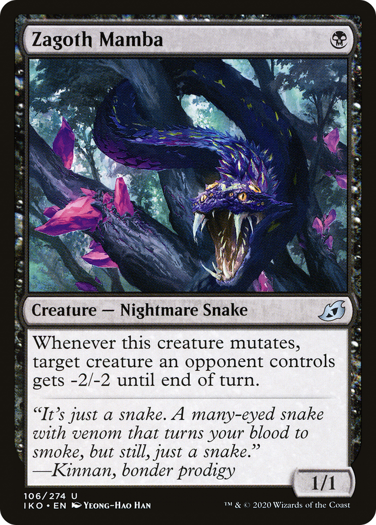 Zagoth Mamba (IKO-106) (Foil)