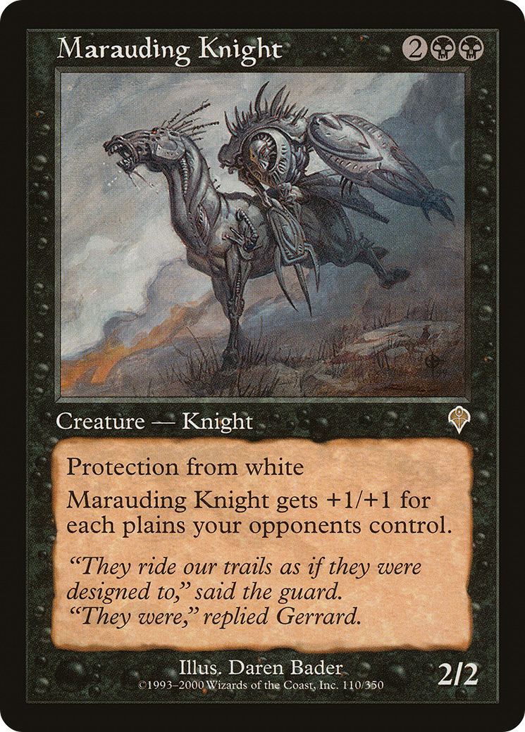 Marauding Knight (INV-110) (Foil)
