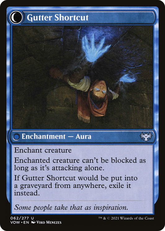 Gutter Skulker // Gutter Shortcut (VOW-062) (Foil)