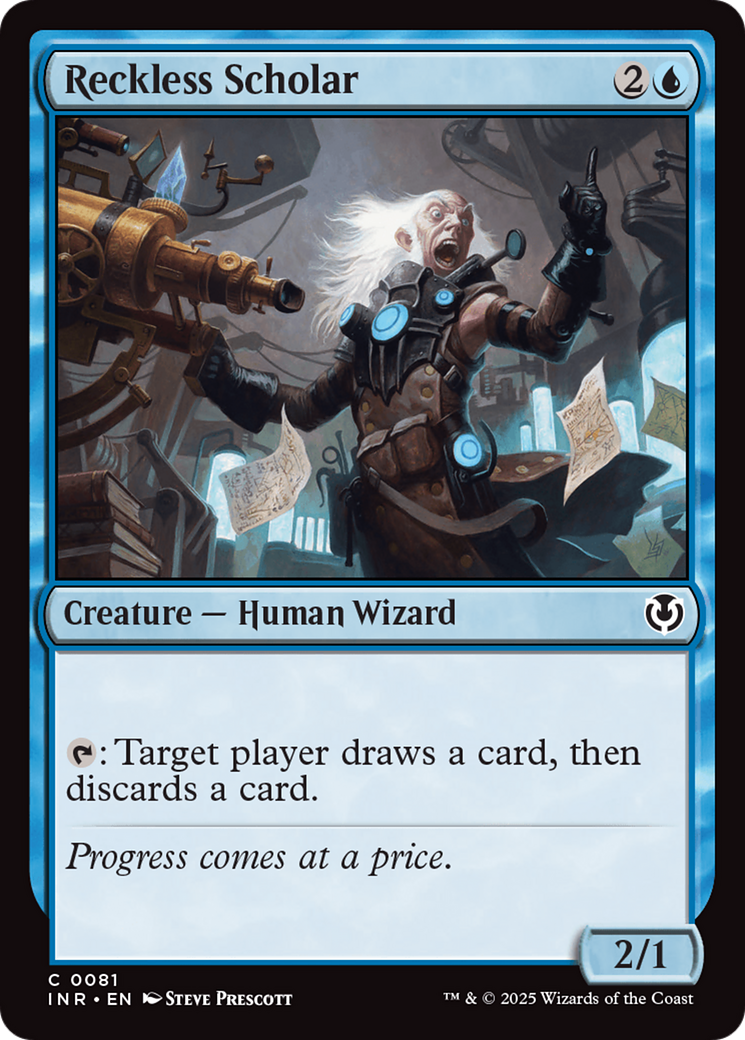 Reckless Scholar (INR-081)