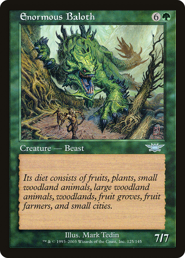Enormous Baloth (LGN-125) (Foil)