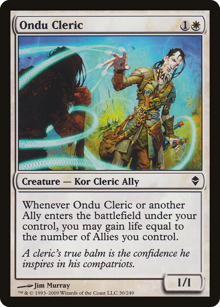 Ondu Cleric (ZEN-030) (Foil)