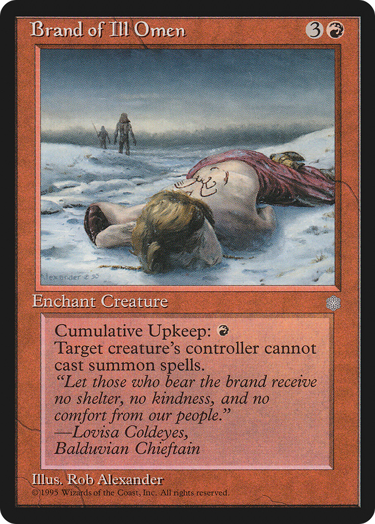 Brand of Ill Omen (ICE-177)
