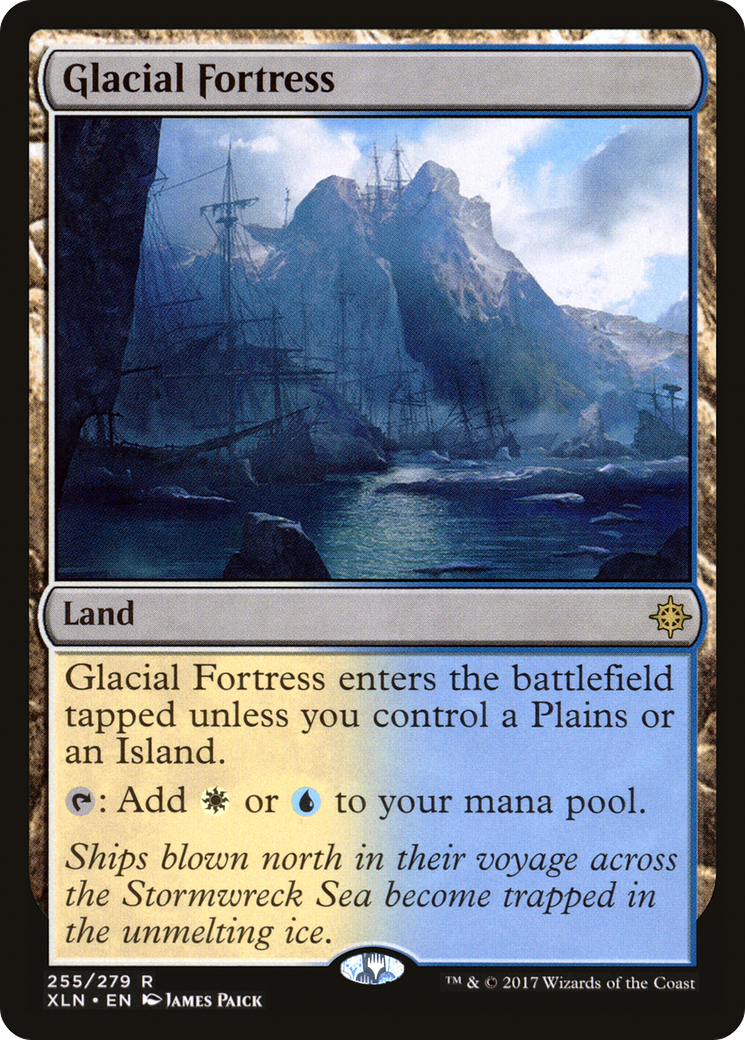 Glacial Fortress (XLN-255) (Foil)