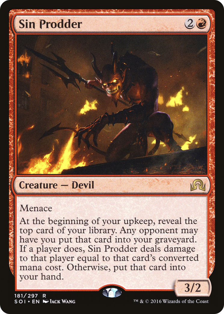 Sin Prodder (SOI-181) (Foil)