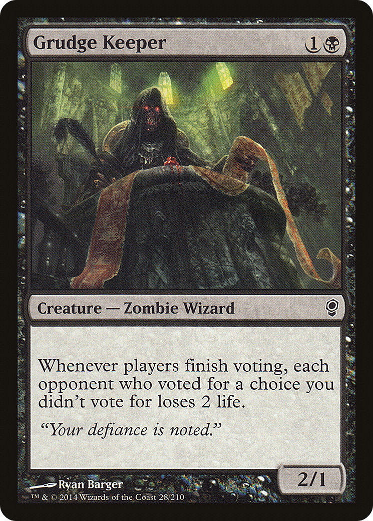 Grudge Keeper (CNS-028) (Foil)